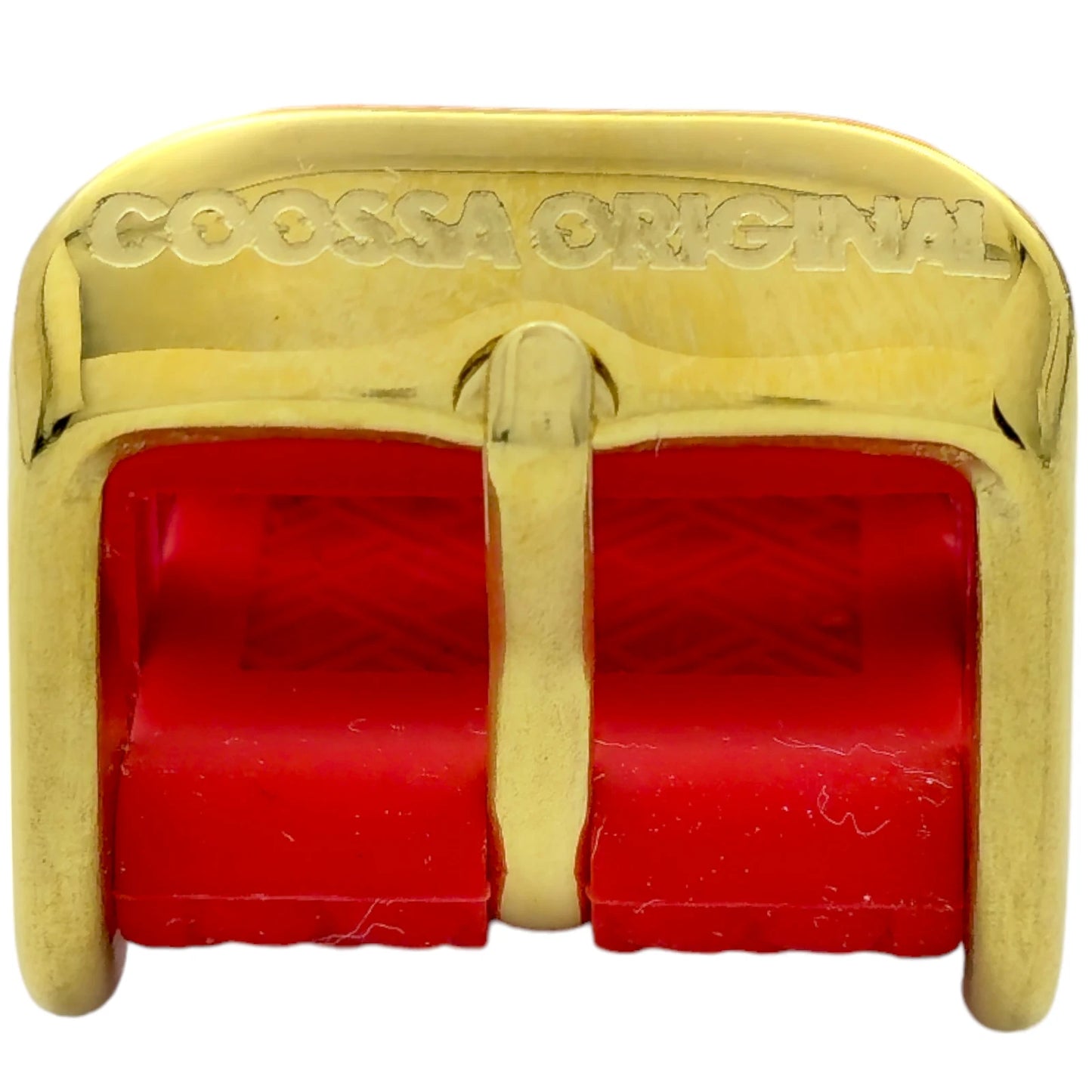 COOSSA ORIGINAL Special Edition Womens Tonneau 35MM Gold/Red Tone Day-Date Watch