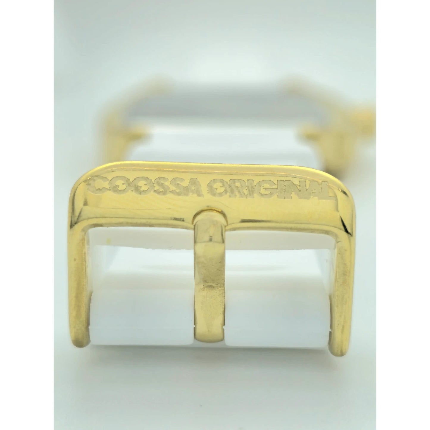 COOSSA ORIGINAL Special Edition Mens Tonneau 46MM Case Gold/White Day-Date Watch