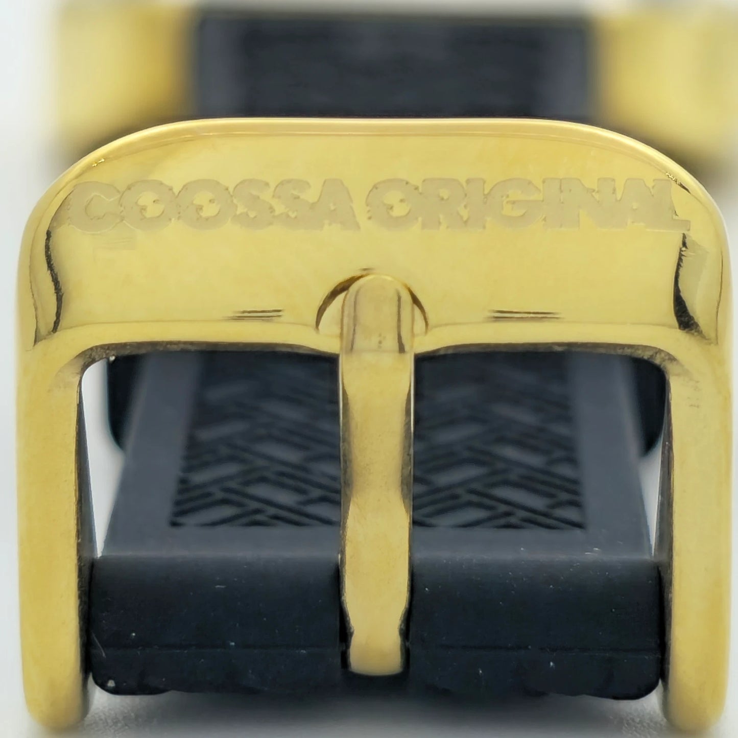 COOSSA ORIGINAL Special Edition Women's Tonneau 35MM Gold/Black Day-Date Watch