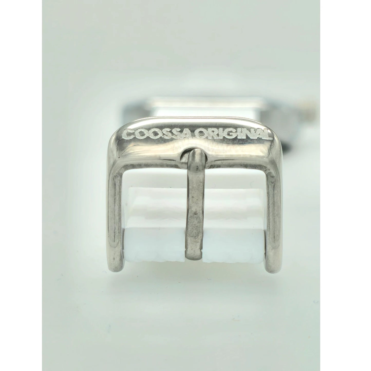 COOSSA ORIGINAL Special Edition Women Tonneau 35MM Silver/White Day-Date Watch